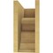 Ekena Millwork 9"W x 18"D x 18"H Classic Highland Rough Cedar Woodgrain TimberThane Corbel, Primed Tan CORUR09X18X18HLDRCPR - alternate 4